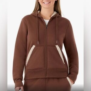 💕NWT Sherpa Lined Woman’s Jacket. XL